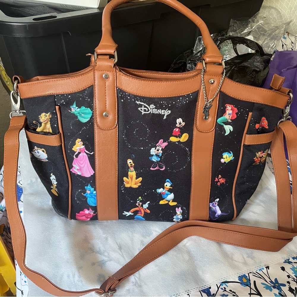 Bradford Exchange purse & buxton wallet Disney Magic Art Tote Bag princess set